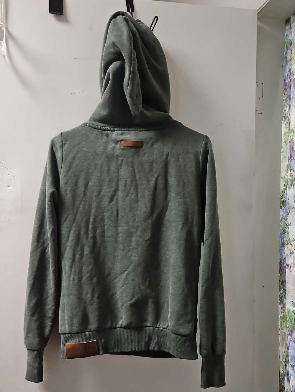 Naketano Women's Hooded Sweatshirt in Olive